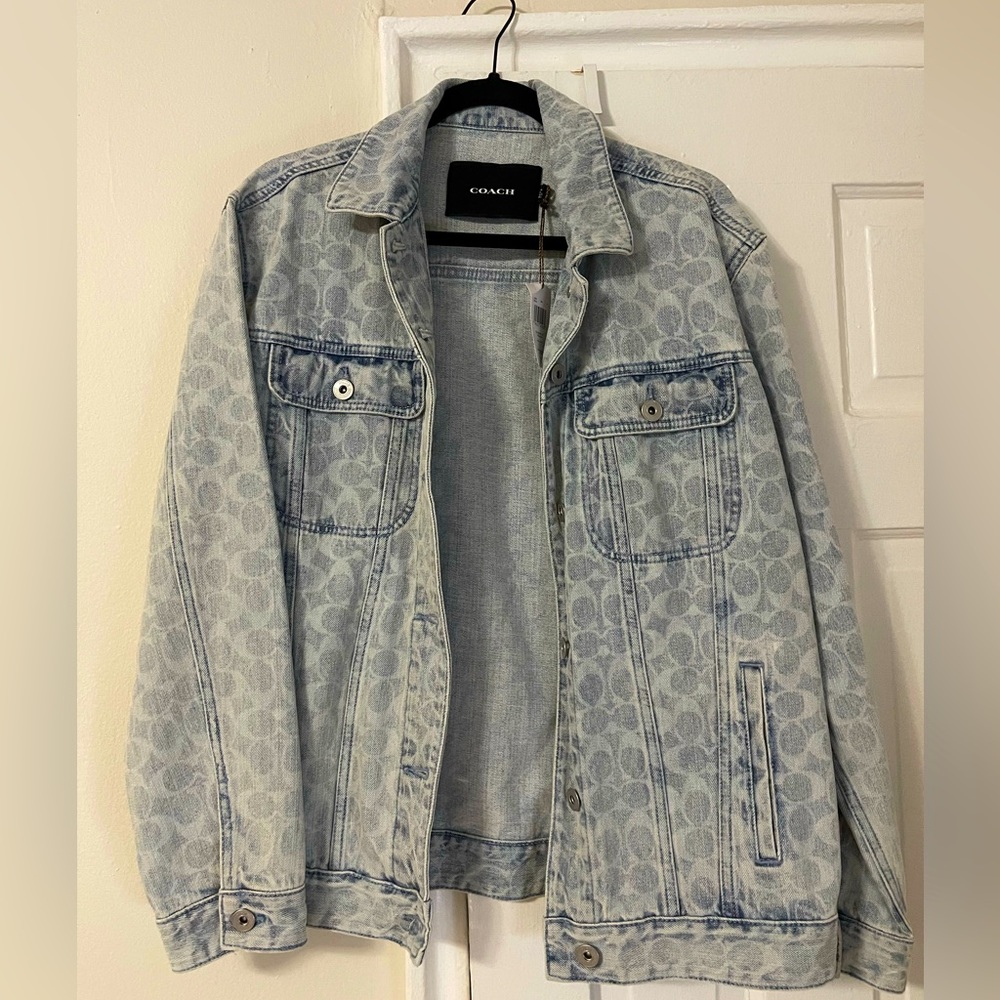 Coach Oversized Denim Jacket